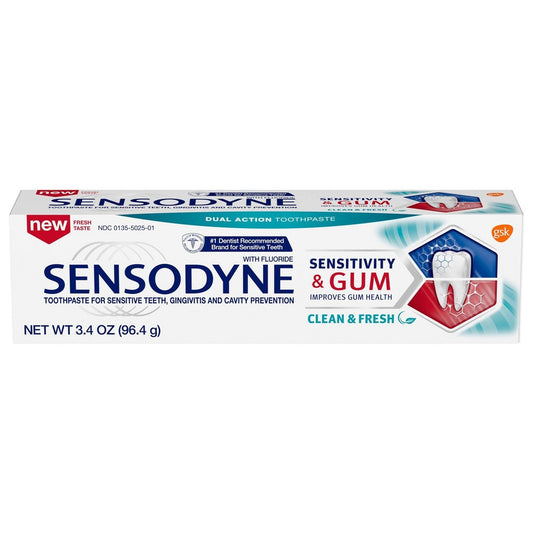 Sensodyne sensitive toothpaste