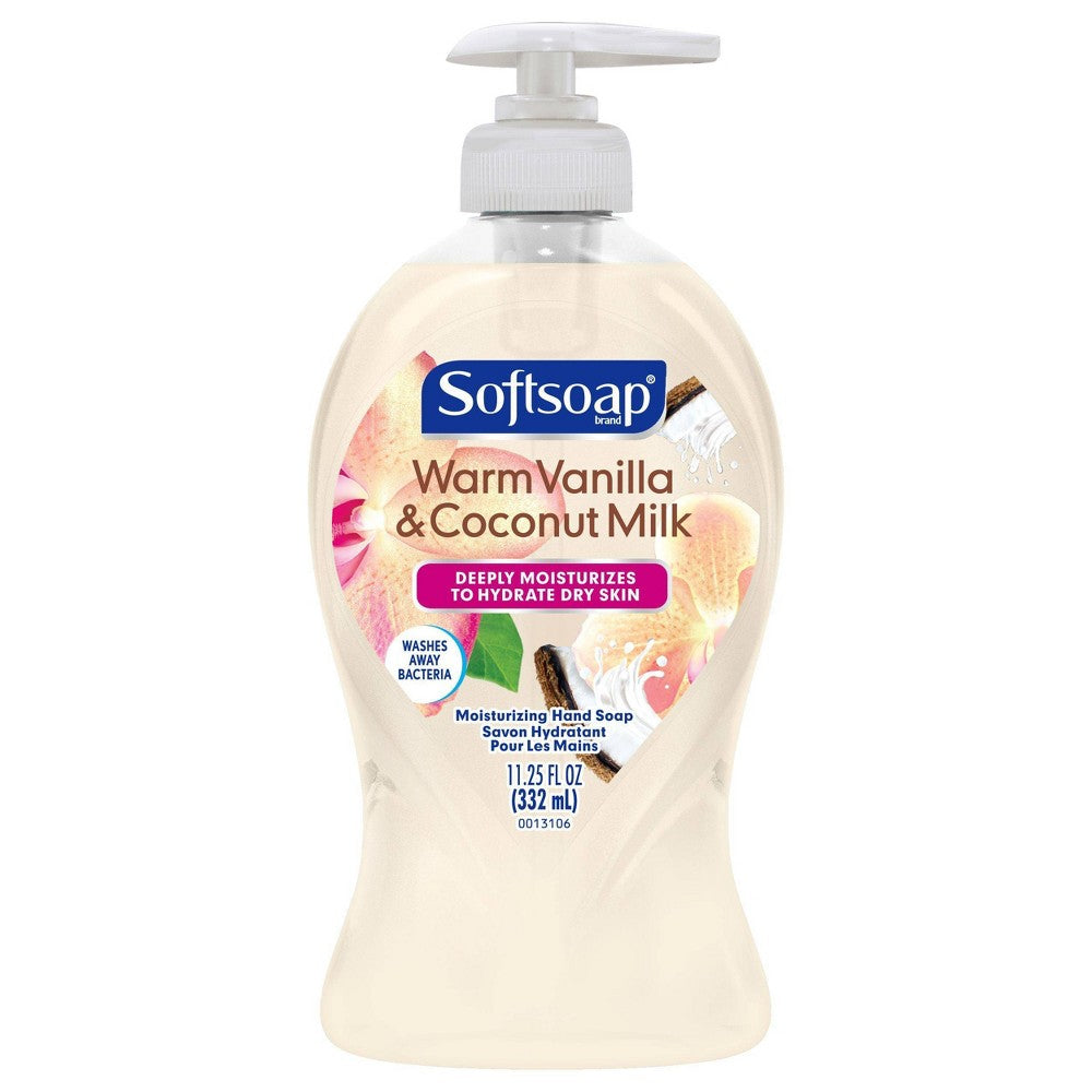 Soft soap, warm, vanilla, and coconut