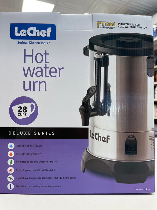 Le chef hot pot 28 cup water urn