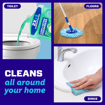 Mr. Clean Meadows & Rain All-Purpose Floor Cleaning Liquid - 64 fl oz: Liquid, Multipurpose, All-Purpose Cleaners