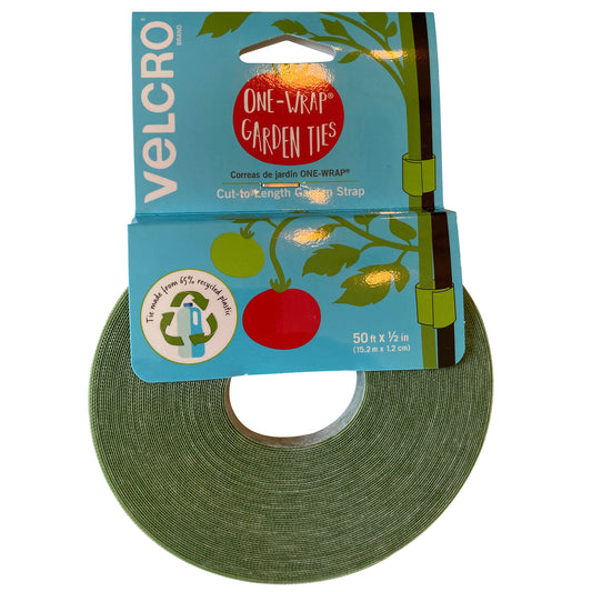 Velcro plant ties 50 feet green