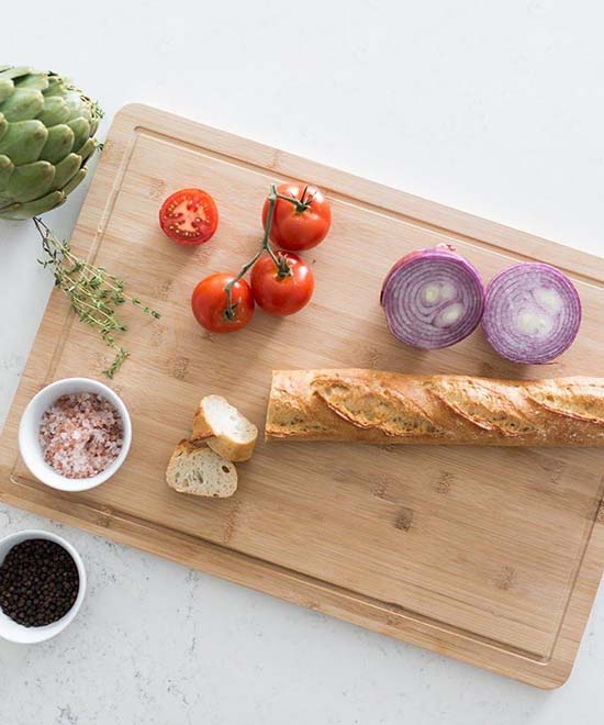 Bamboo cutting board 14x20”