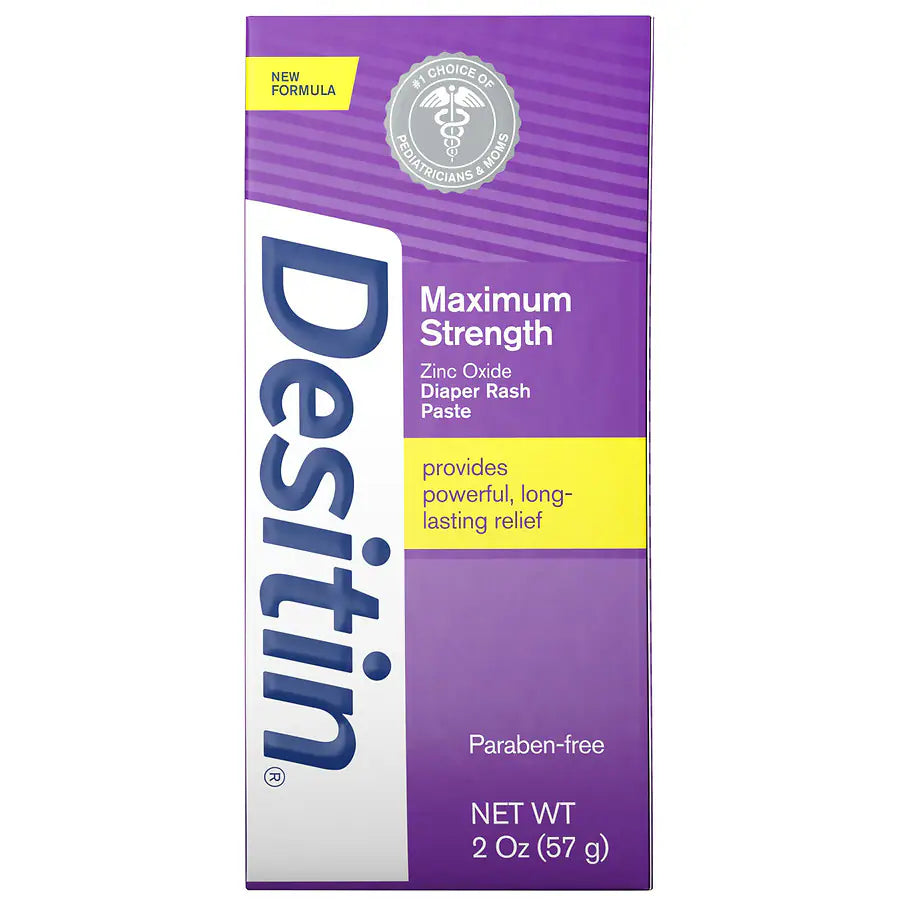 Desitin Maximum Strength Baby Diaper Rash Cream (Actual Item May Vary), 2.0 oz