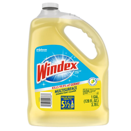 Windex multi surface disinfectant cleaner 1 gallon