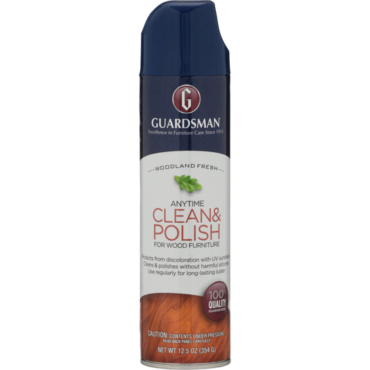 Guardsman clean and polish furniture spray
