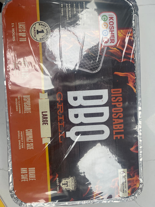 Disposable large BBQ grill