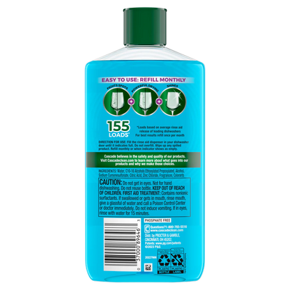 Cascade Power Dry Dishwasher Rinse Aid - 16oz