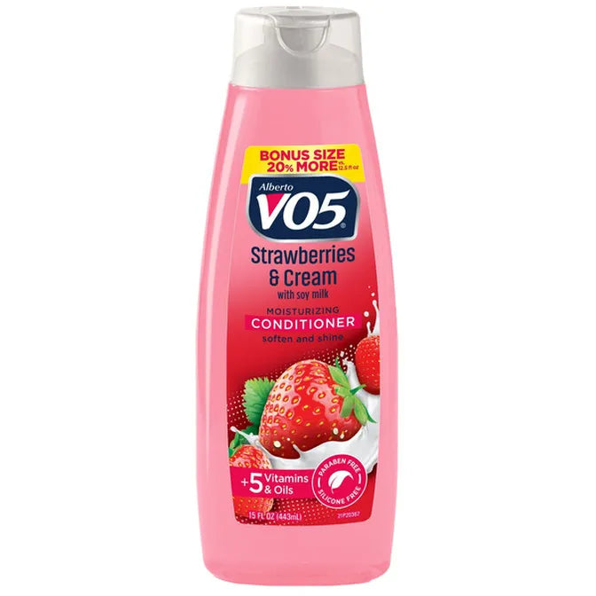 Alberto VO5 Moisturizing Strawberries & Cream with Soy Milk Conditioner