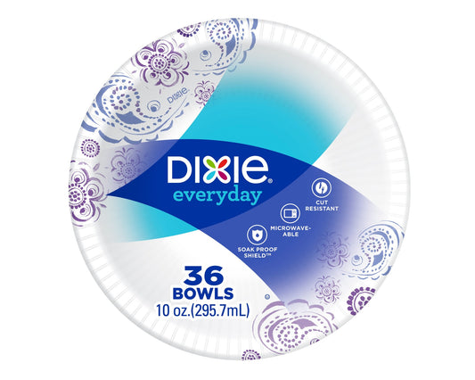 Dixie paper bowls 36 10oz