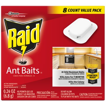 Raid ant baits 8pk