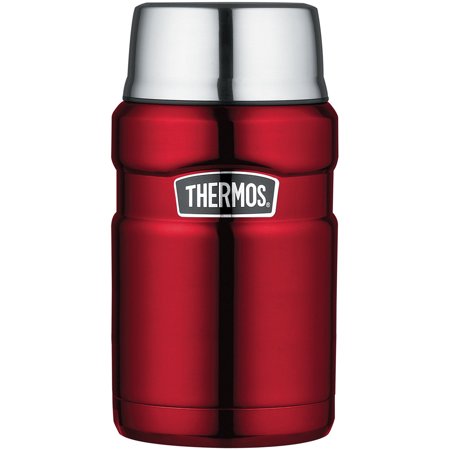 Stay hot, thermos, large red