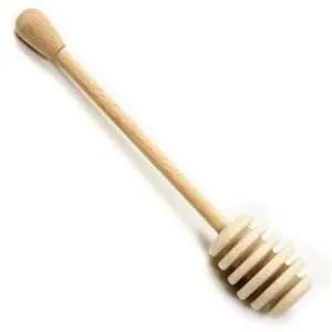 Wooden honey dipper ￼