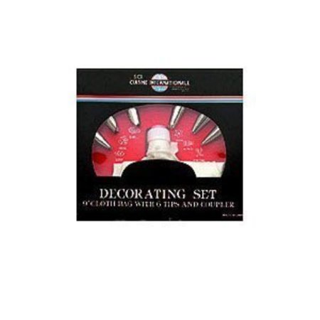 Decorating Set 6 Tips & Bag