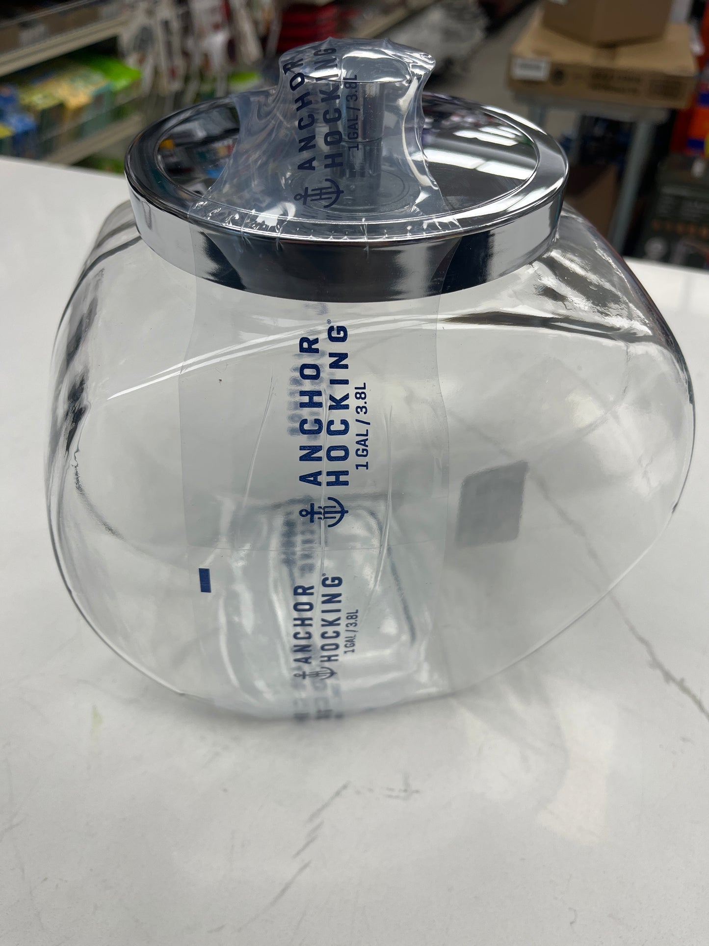 Anchor hocking candy penny jar