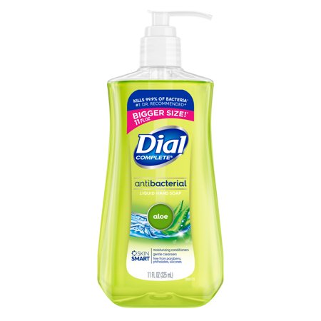 Dial antibacterial, hand soap aloe