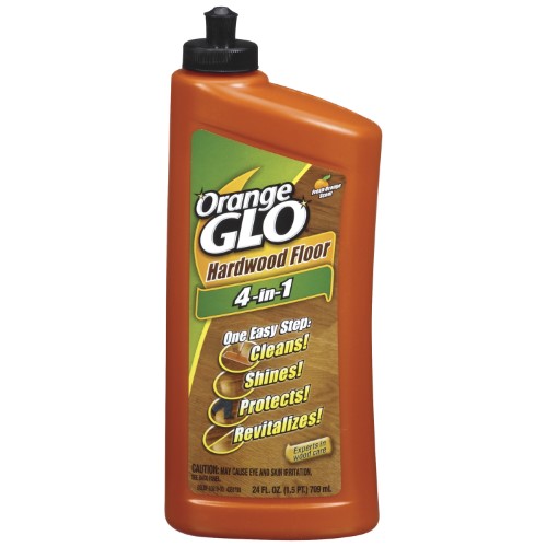 Orange glow four and one polish wood shine