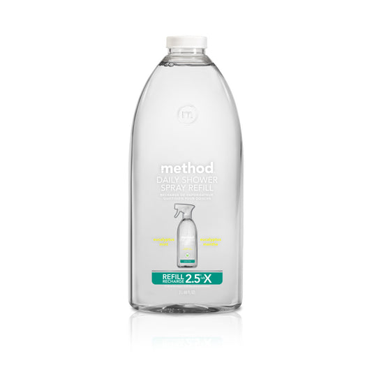 Method daily shower spray refill
