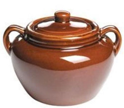 Stoneware bean pot