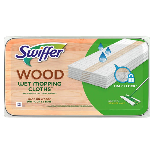 Swiffer wood wet clothes