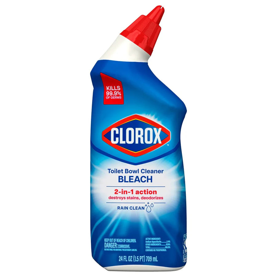 Clorox Toilet Bowl Cleaner Manual Rain Clean - 24oz