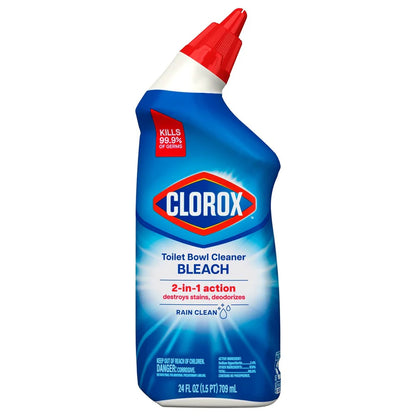 Clorox Toilet Bowl Cleaner Manual Rain Clean - 24oz