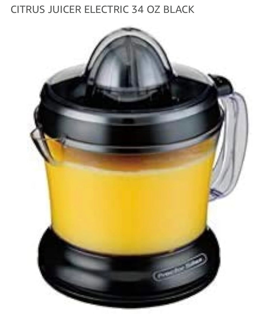Proctor silex juicer 34oz.