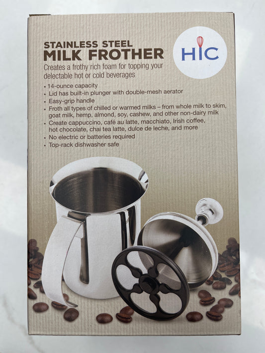 Milk, froth or stainless steel cup
