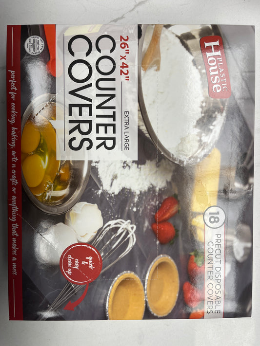 Counter covers disposable 18 count