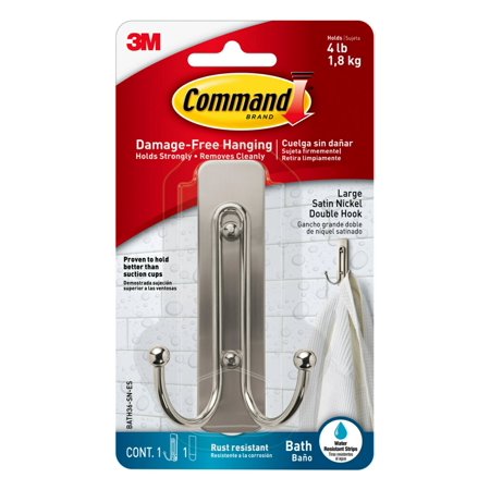 COMMAND DUBL BATH HOOK