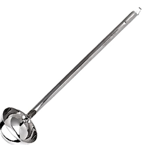 8 ounce soup ladle, stainless steel long