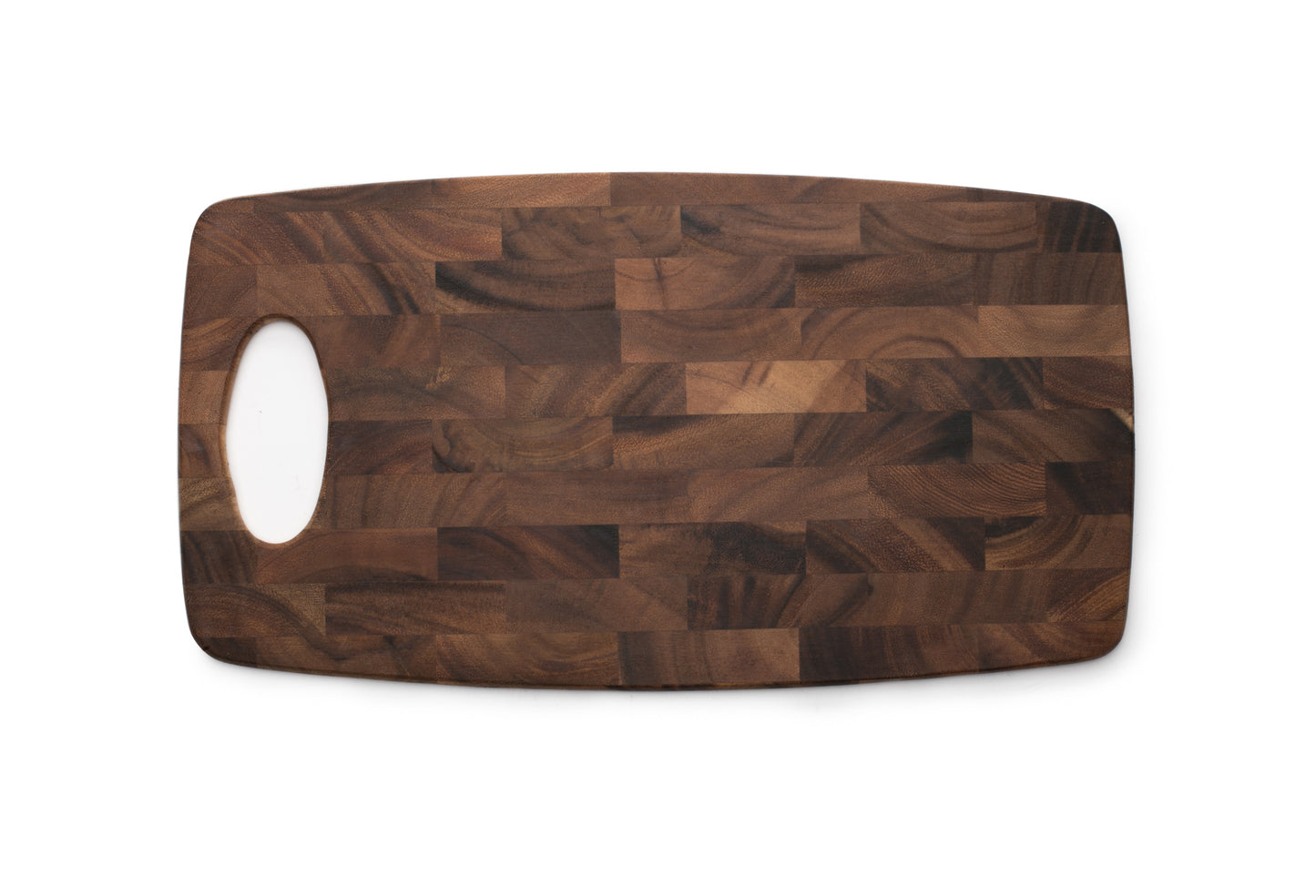 END GRAIN CUTTING BOARD, ACACIA WOOD