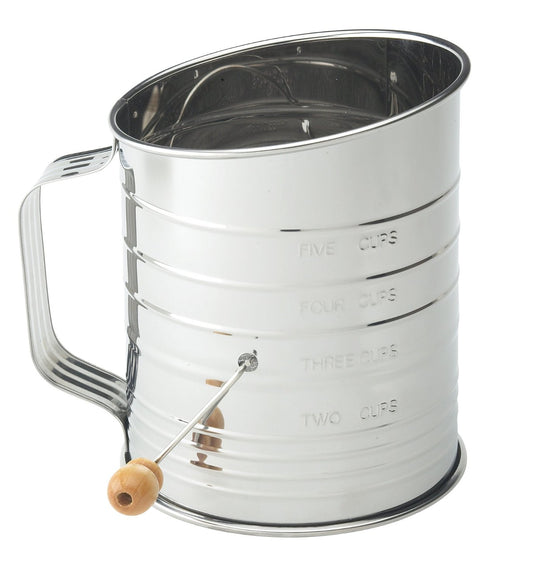 Mrs. Anderson's Baking Hand Crank Sifter, 5 Cup