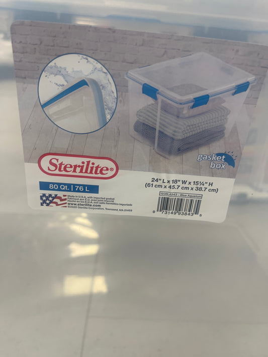 Sterilite Gasket Box 80Qt