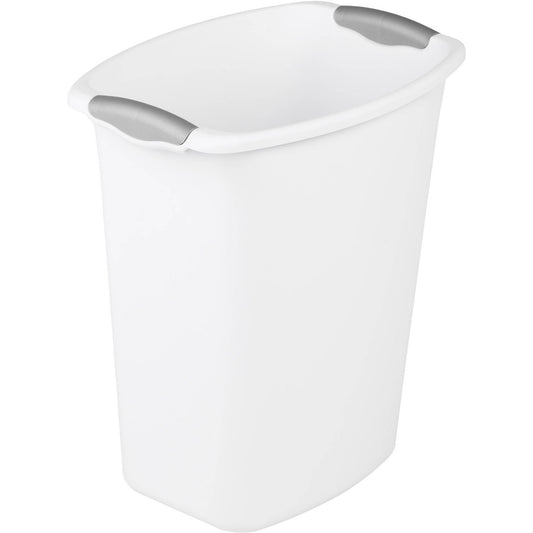 White Small Trash Can 3gal