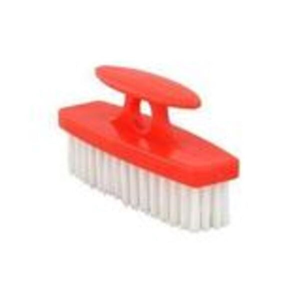 nail brush red