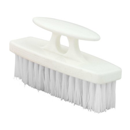 nail brush white