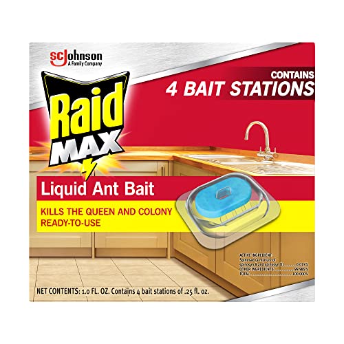 Raid max liquid ant bait