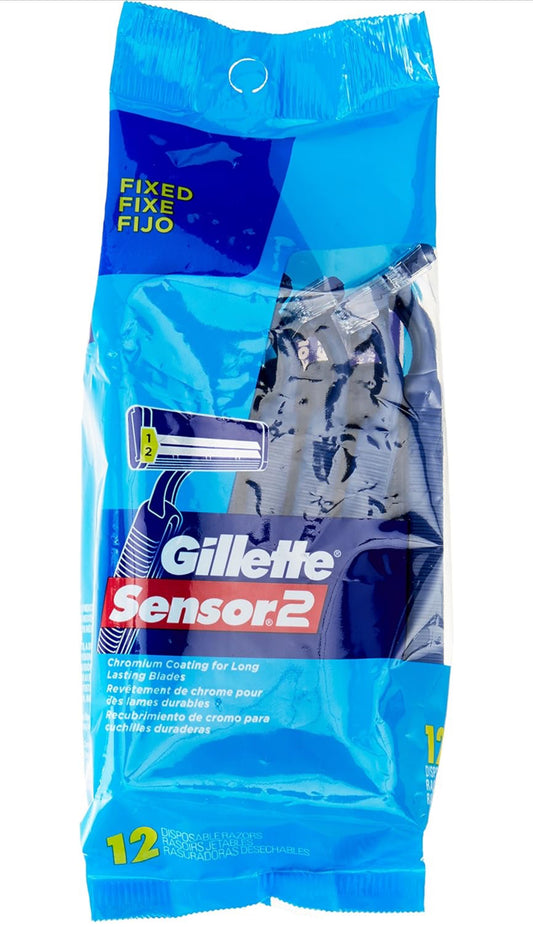 Gillette sensor2  razors 12pk
