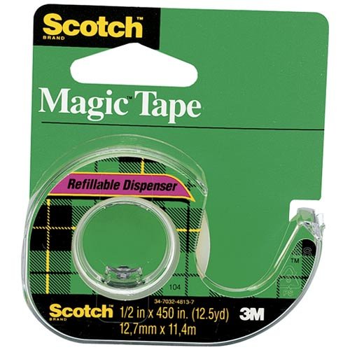 Magic Tape Scotch 1/2" 12.5YD