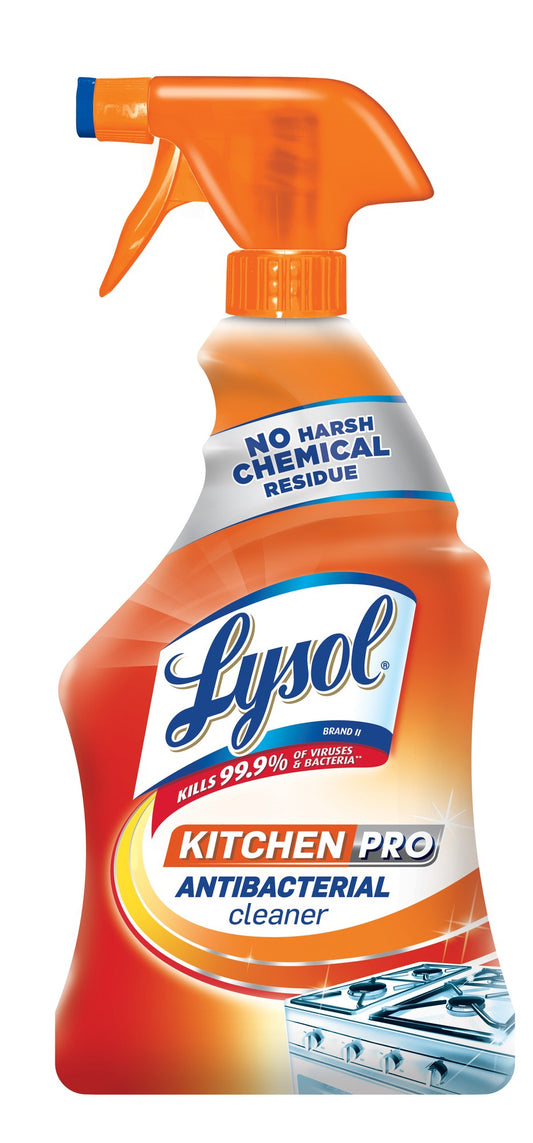 Lysol kitchen antibacterial cleaner spray 22oz