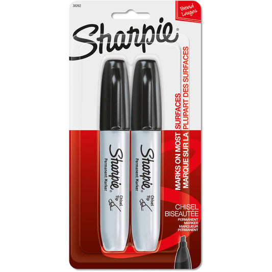 Sharpie Chisel Tip 2pk