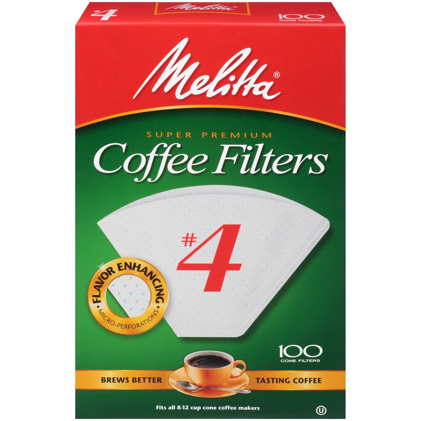 Melitta Cone Coffee Filters #4