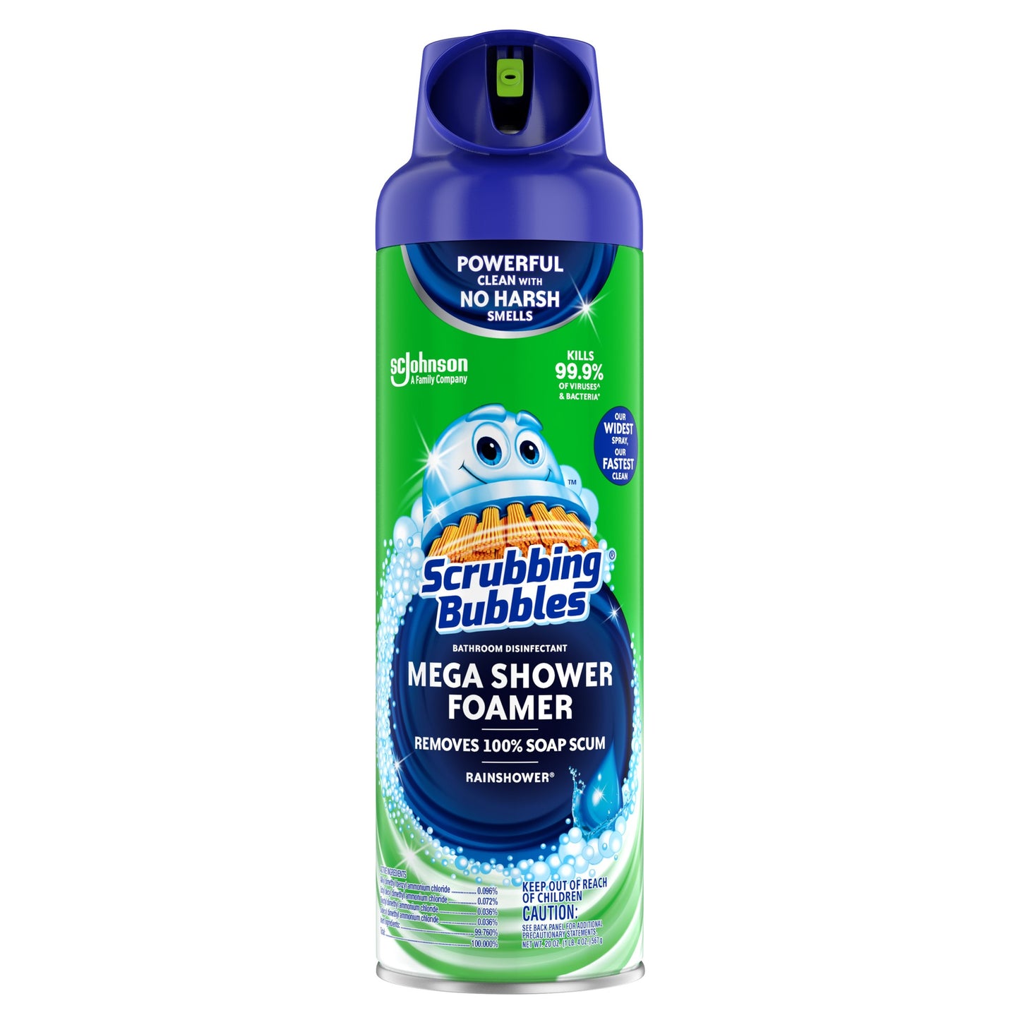Scrubbing Bubbles Foam