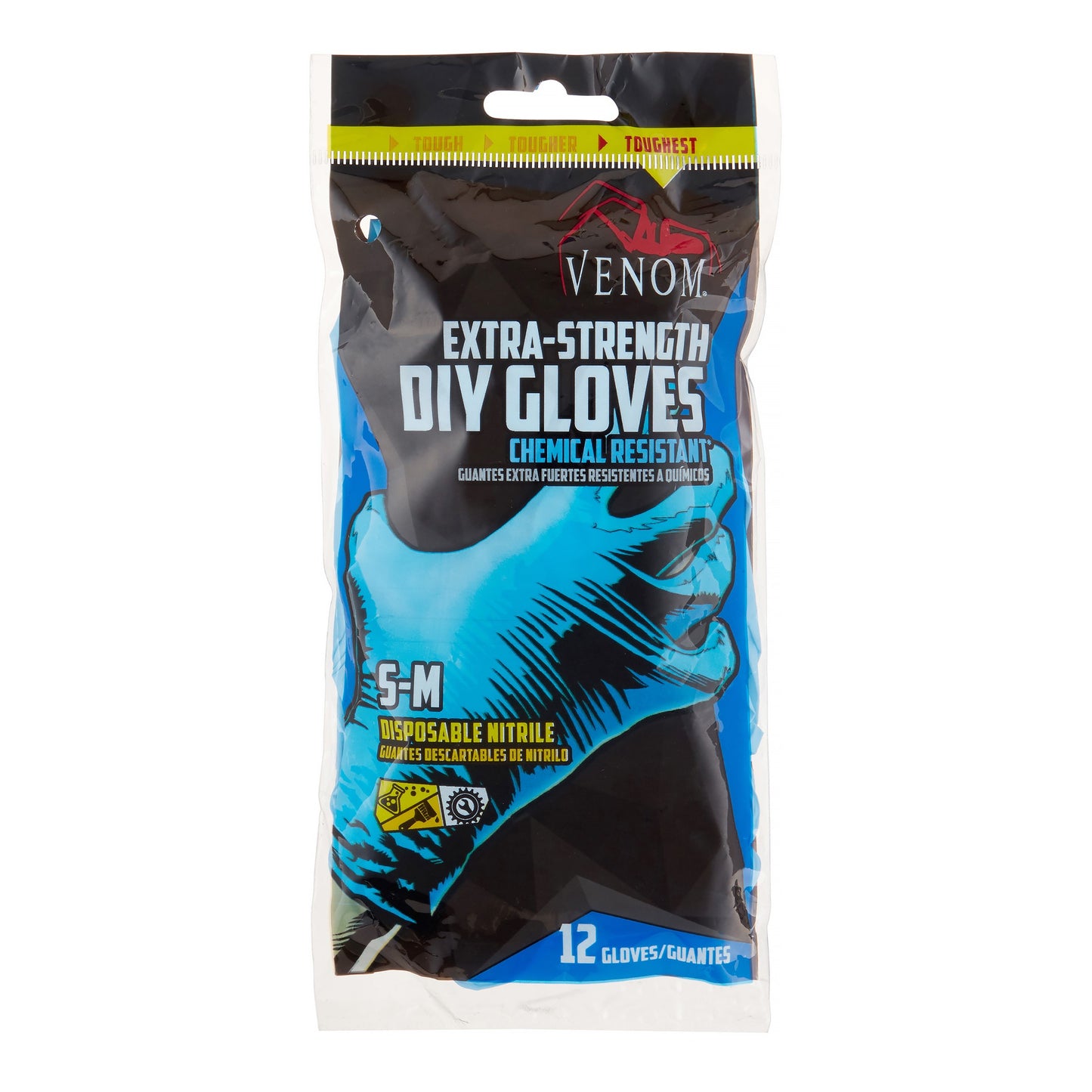 SML-MD 6pr Nitrile Gloves