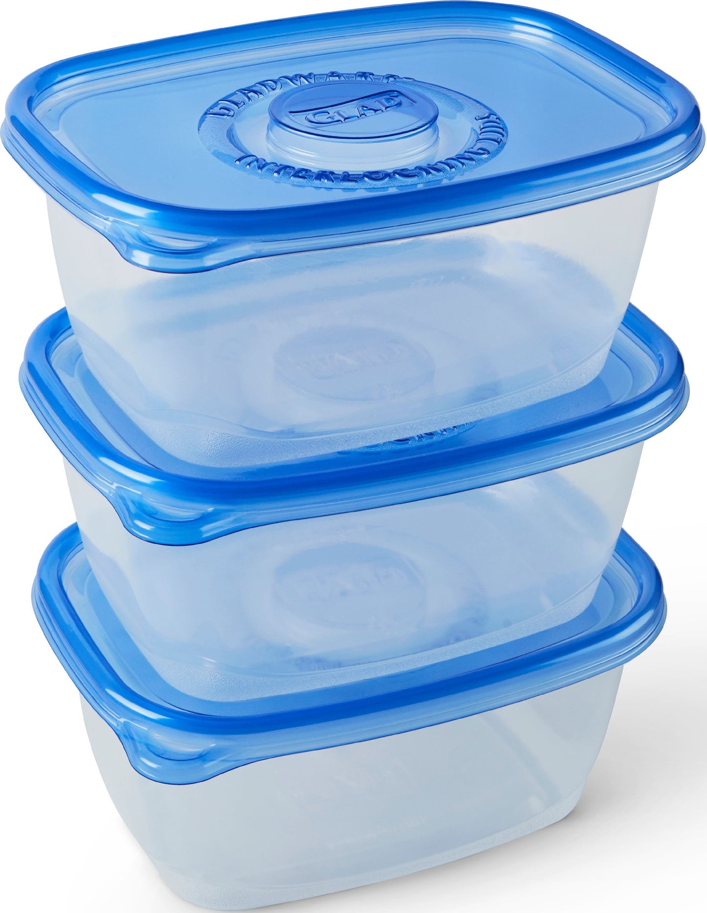 Glad 3 Large Rectangle 64oz
