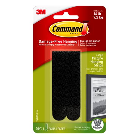 Command damage-free hanging strips