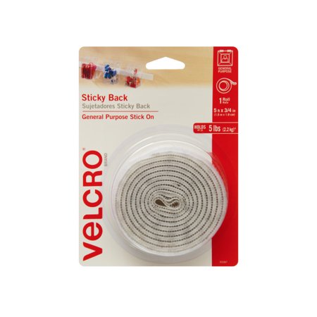 VELCRO-3/4 x 60" ROLL-WHITE