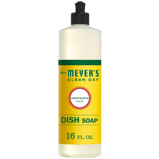 Mrs. Myers dish soap, honeysuckle