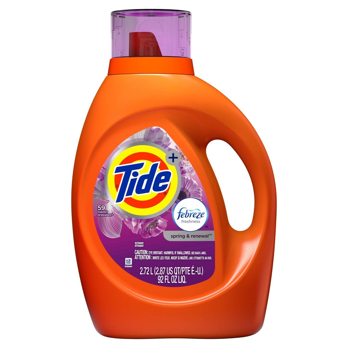 Tide Liq White Febreze 92 oz