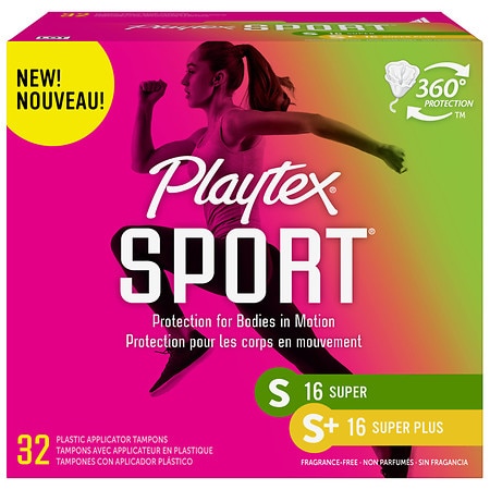 Play text sport tampons, multi pack